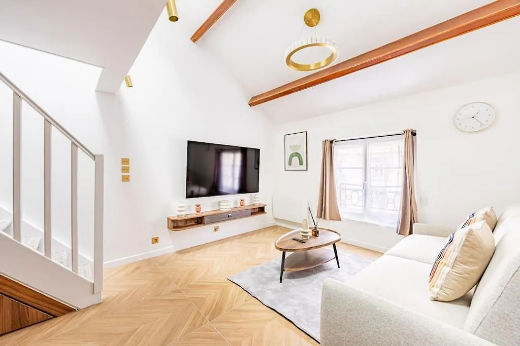 155#Suite Luxueuse#Etienne Marcel#Chatelet#Paris 3 Apartment
