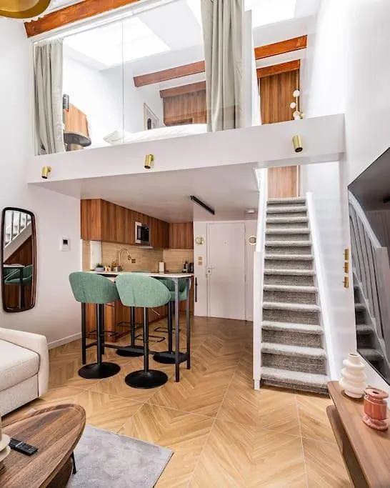 155#Suite Luxueuse#Etienne Marcel#Chatelet#Paris 3 France